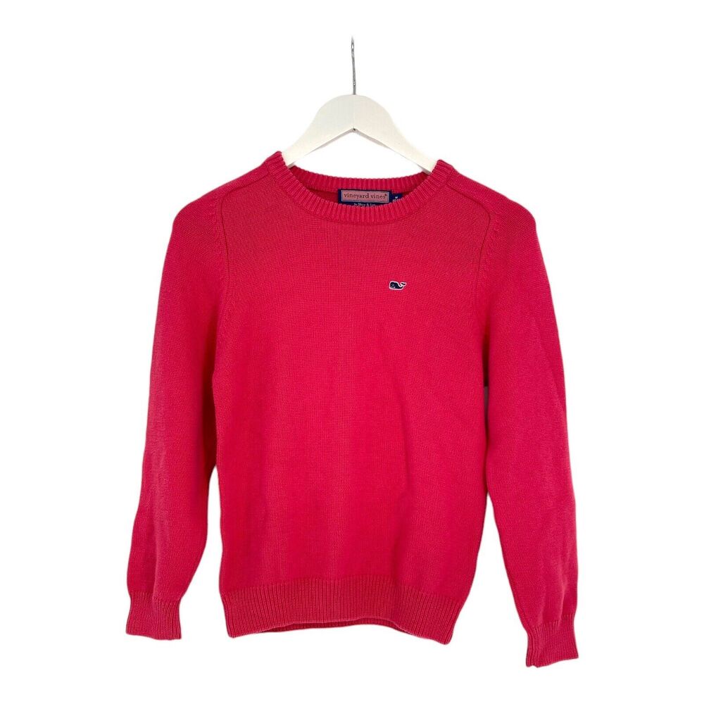 Vineyard Vines Girls Crew Neck Sweater 12-14 Long Sleeve‎ Pink Watermelon